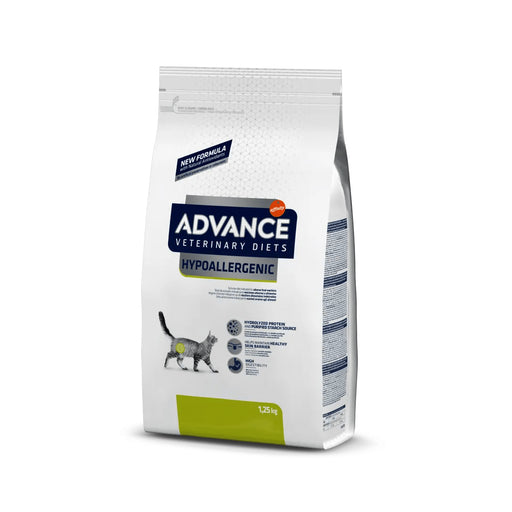 Advance Hypoallergenic para Gatos con Alergias e Intolerancias, con Proteína Hidrolizada Soya 1.25kg